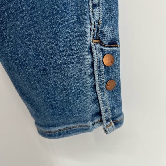 Madewell 10" Roadtripper Medium Wash Denim Skinny Ankle Jeans Size 26 - Picture 4 of 11